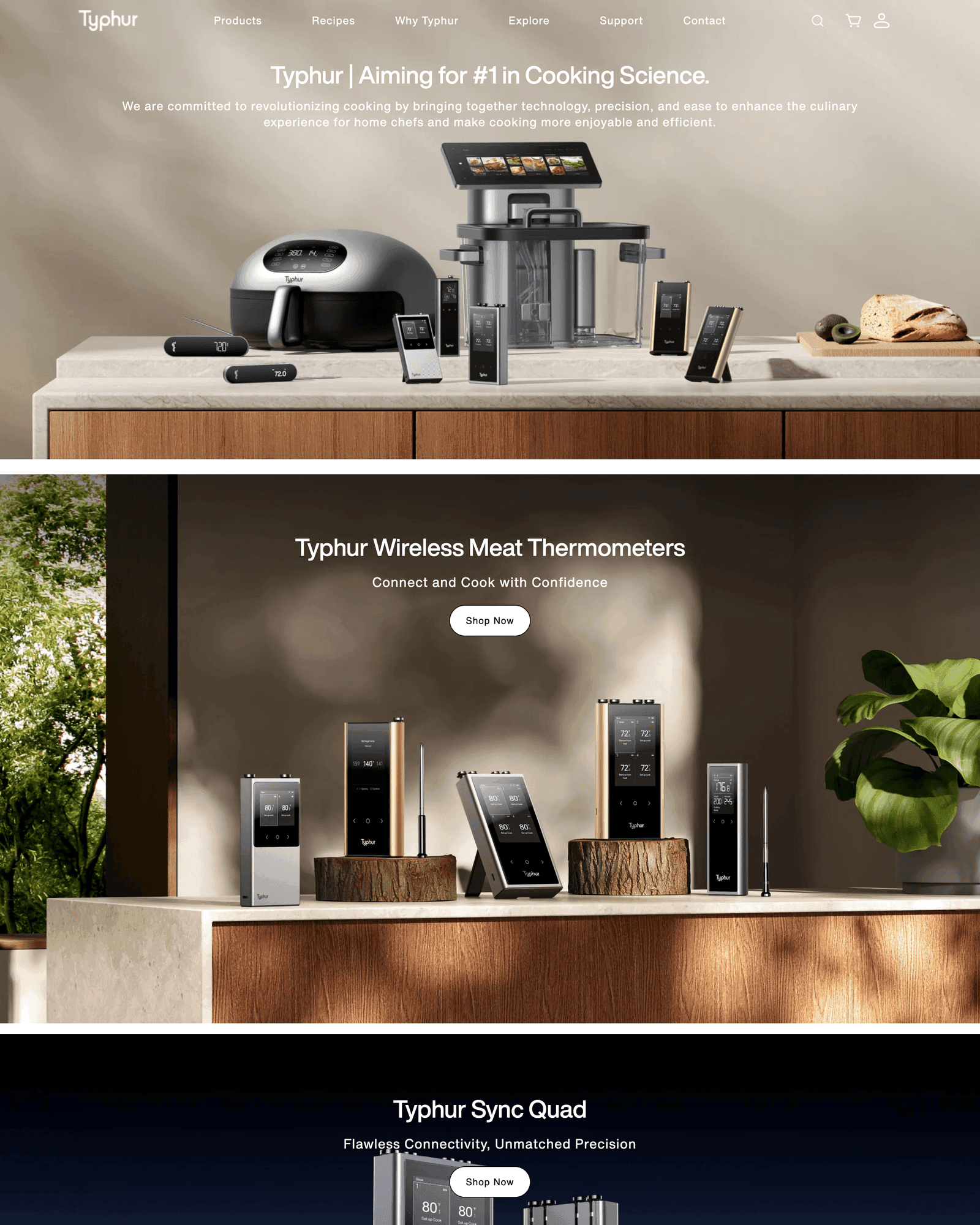 Typhur — Smart cooking technology reseller